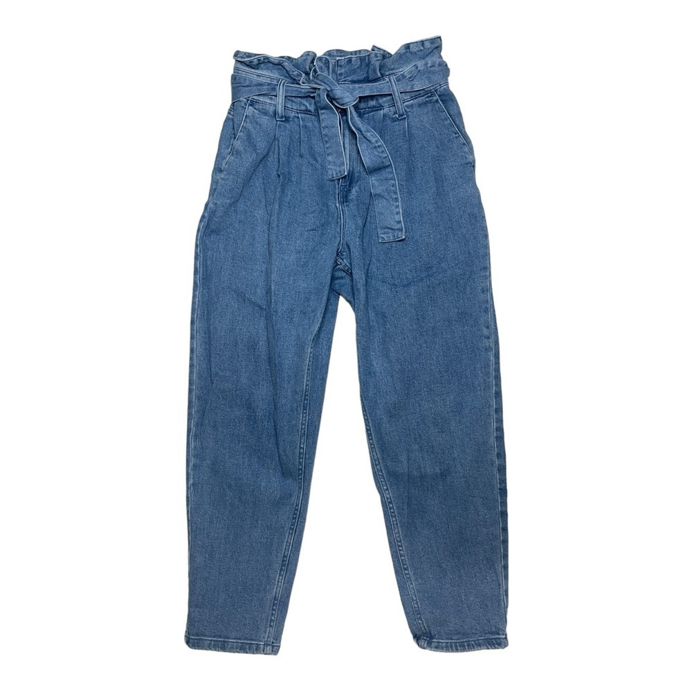Who What Wear Belted Pleat High Rise Skinny Jean Size 6 - Picture 2 of 5